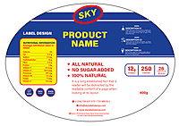 Custom Rounded Rectangle Stickers and Labels