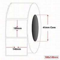 Plain Labels 100MM X 148MM